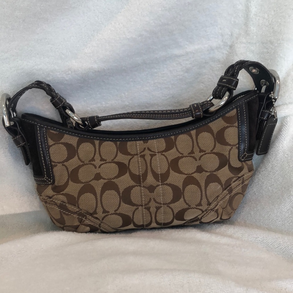 Like NEW brown small Coach purse!